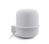 ALLICAVER Support mural compatible Apple HomePod, support de haut-parleur pour Homepod 2, support en métal robuste, compatible Apple HomePod, blanc
