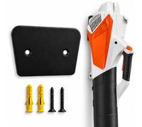 ALLICAVER Support mural pour souffleur de feuilles Stihl BGA 57 - Support de rangement avec matériel (uniquement compatible avec le modèle BGA 57) (noir)
