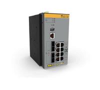 Allied Telesis Commutateur L3 géré AT-IE340-12GP-80 – 8x 10/100/1000 PoE+ + 4x SFP – Gris
