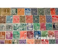 Allied Cast dans Allemagne 50 Divers Timbres Zones West + Est après Le 2. Guerre (Timbres pour Les collectionneurs)