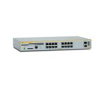Allied Telesis AT-x230-18GP-50 Géré L2+ Gigabit Ethernet (10/100/1000) Connexion Ethernet, supportant l'alimentation via ce port (PoE) Gris