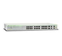 Allied Telesis AT-FS750/28PS-50, administrable, Fast Ethernet (10/100), alimentation par Ethernet (PoE), montage en rack, 1U