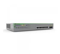 ALLIED TELESIS - VOLUME GIGABIT WEBSMART Switch 8XTPOE + 2 Ports SFP Cordon d'alimentation UE