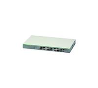 Allied Telesis AT GS950/28PS - Commutateur - intelligent - 24 x 10/100/1000 (PoE+) + 4 x Gigabit SFP - de bureau, Montable sur rack, fixation murale
