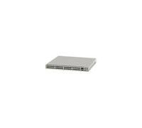 Allied Telesis AT GS980M/52 - Commutateur - Géré - 48 x 10/100/1000 (PoE+) + 4 x Gigabit SFP - de bureau, Montable sur rack, fixation murale - PoE+