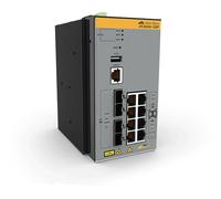 Allied Telesis AT-IE340-12GP-80 Géré L3 Gigabit Ethernet (10/100/1000) Connexion Ethernet, supportant l'alimentation via ce port (PoE) Gris