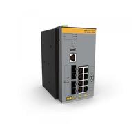 Allied Telesis Commutateur L3 géré AT-IE340-12GP-80 – 8x 10/100/1000 PoE+ + 4x SFP – Gris