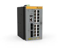 Allied Telesis AT-IE340-20GP-80 Géré L3 Gigabit Ethernet (10/100/1000) Connexion Ethernet, supportant l'alimentation via ce port (PoE) Gris