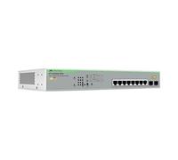 Allied Telesis AT iGS950/10PS - Commutateur - intelligent - 8 x 10/100/1000 (PoE+) + 2 x 100/1000 SFP (liaison montante) - de bureau, fixation