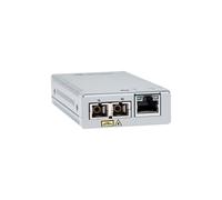Allied Telesis AT MMC2000LX/SC - Convertisseur de média à fibre optique - 1GbE - 10Base-T, 1000Base-LX, 100Base-TX, 1000Base-T, 1000Base-SC - RJ-45 / LX/SC monomode - jusqu'à 10 km - 1310 nm - Conformité TAA