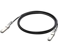 Allied Telesis AT-QSFP28-1CU Câble Serial Attached SCSI (SAS) 1 m 25,8 Gbit/s Noir, argenté