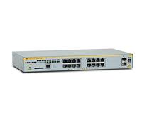 Allied Telesis AT x230-18GP - Commutateur - C2+ - Géré - 16 x 10/100/1000 (PoE+) + 2 x SFP - de bureau Montable sur rack fixation murale - PoE+ (240 W)