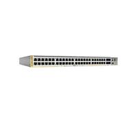 Allied Telesis AT x530L-52GPX - Commutateur - C3 - Géré - 48 x 10/100/1000 (PoE+) + 4 x 1 gigabit/10 gigabit SFP+ (liaison montante) - Montable sur rack - PoE+ (740 W) G
