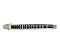 Allied Telesis AT x530L-52GPX - Commutateur - C3 - Géré - 48 x 10/100/1000 (PoE+) + 4 x 1 gigabit/10 gigabit SFP+ (liaison montante) - Montable sur rack - PoE+ (740 W) G
