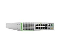 Allied Telesis CentreCOM AT-GS980MX/10HSM - Commutateur - L3 Lite - Géré - 8 x 100/1000/2.5G/5G (PoE++) + 2 x 10 Gigabit SFP+ - Montable sur rack -