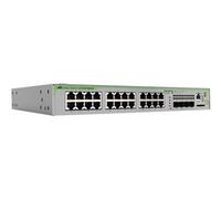 Allied Telesis GS970M Managed L3 Gigabit Ethernet (10/100/1000) Power over Ethernet (PoE) support 1U Gris