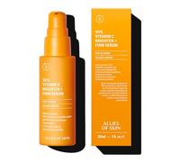 Allies of Skin 20% Vitamin C Brighten + Firm Serum: 20% Ethylated L-Ascorbic Acid + Orange Extract Complex. Waterless & Antioxidant. Firms & Intensely Brightens. For Smooth, Elastic Skin.30 ml