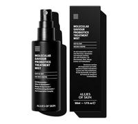 Allies of Skin Molecular Saviour Probiotics Treatment Mist: Niacinamide, Glutathione. Face Spray for Healing Hydration and Antioxidant Protection. Counteracts Jetlag and Fatigue 1.7 oz / 50 ml