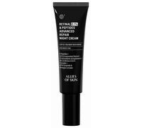 Allies of Skin Retinal 0.1% Peptides Repair Night Cream with Patented 0.1% Encapsulated Retinal, 6 Peptides, 2% Ornithine & EGCG Complex, 8.7% Ceramides & Omegas Complex