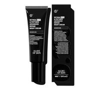 Allies of Skin Retinal 0.1% Peptides Repair Night Cream with Patented 0.1% Encapsulated Retinal, 6 Peptides, 2% Ornithine & EGCG Complex, 8.7% Ceramides & Omegas Complex