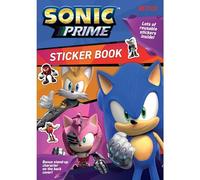 ALLIGATOR 3606/SPSB Sonic Prime Livre d'autocollants Multicolore