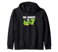Alligator 7e Anniversaire Reptile fête Humour Enfants Oh Snap Sweat à Capuche