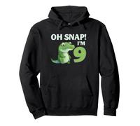 Alligator 9e Anniversaire Reptile Party Humour Kids Oh Snap Sweat à Capuche