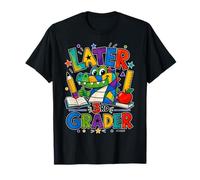 Alligator Abstrait de 3e année ultérieure pour la rentrée Scolaire T-Shirt