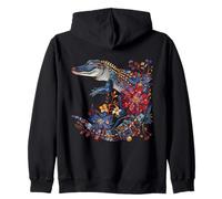 Alligator Alligator Crocodile Everglades Reptile Vintage Sweat à Capuche