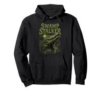 Alligator Bayou Dark Swamp Gator Sweat à Capuche