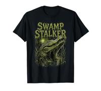 Alligator Bayou Dark Swamp Gator T-Shirt