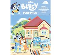 Alligator - Bluey Play Pack, livres de coloriage pour enfants, comprend des crayons de couleur, un livre Bluey, un livre de coloriage Bluey, des livres de coloriage, des livres de coloriage pour
