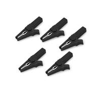 Alligator Crocodile Clips Câbles de test en cuivre for multimètre, pinces crocodiles multicolores 55 x 35 mm, paquet de 5 ou 10(One Size)