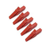 Alligator Crocodile Clips Câbles de test en cuivre for multimètre, pinces crocodiles multicolores 55 x 35 mm, paquet de 5 ou 10(10pcs)