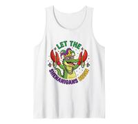 Alligator Crocodiles Mardi Gras Laisse Les manigances Commencer Débardeur