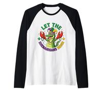 Alligator Crocodiles Mardi Gras Laisse Les manigances Commencer Manche Raglan