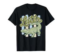 Alligator Dernier Jour d'école pour Professeur Vacances d'été T-Shirt