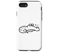 Alligator endormi Dessin animé Graphique Mignon drôle Coque pour iPhone SE (2020) / 7/8
