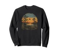 Alligator, Everglades, Marais, lac Cypress, golfe de Floride Sweatshirt