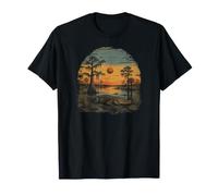 Alligator, Everglades, Marais, lac Cypress, golfe de Floride T-Shirt