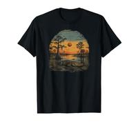 Alligator, Everglades, Marais, lac Cypress, golfe de Floride T-Shirt Graphique avec Valeur