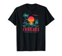 Alligator Florida Sunset Everglades National Park Adventure T-Shirt