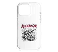 Alligator Gar Apex River Predator Bayou Terror Angling Chaos Coque pour iPhone 16 Pro