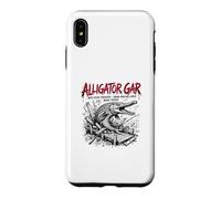 Alligator Gar Apex River Predator Bayou Terror Angling Chaos Coque pour iPhone XS Max
