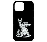 Alligator Gator Punk Rock Rocker Heavy Metal Coque pour iPhone 16 Pro Max