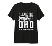 Alligator Hunter Dad The Idol Adore chasser Alligator Hunter T-Shirt Haut de Gamme