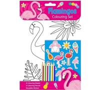 Alligator - Kit de coloriage, Flamingo SG35325 (Taille unique) (Coloré)