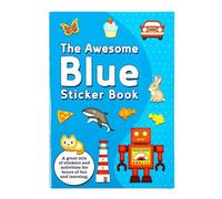 Alligator - Livre d´autocollants THE AWESOME (Taille unique) (Bleu/Multicolore)