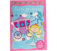Alligator - Livre de coloriage, Kit princesse des fées 41er-Pack SG24979 (Taille unique) (Rose/bleu ciel)