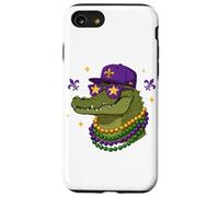 Alligator Mardi Gras Coque pour iPhone SE (2020) / 7/8